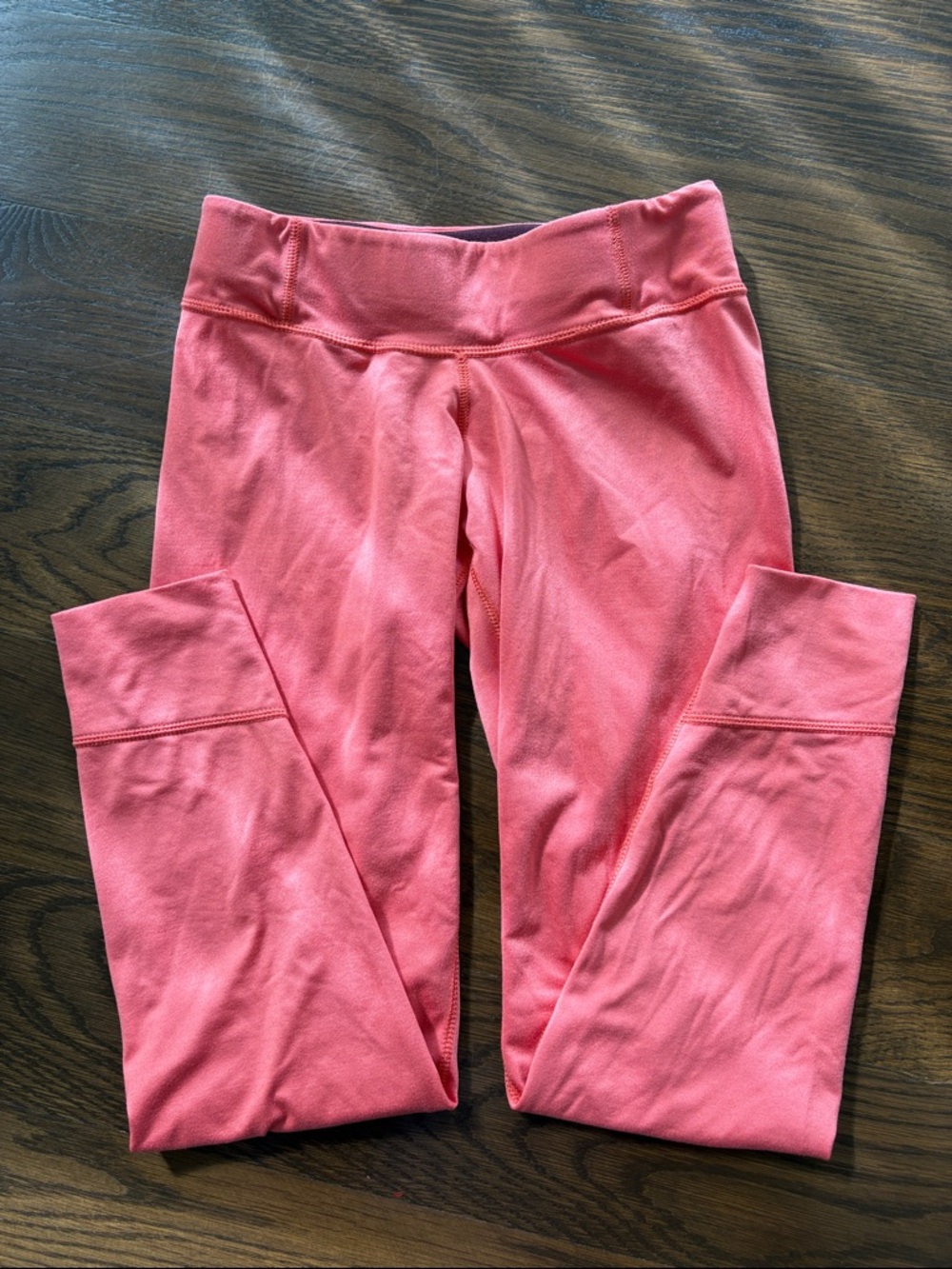 Patagonia Kids Coral Pink Capilene Baselayer Pants - size small (7/8)